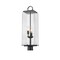 Z-Lite Sana 3 Light Outdoor Post Mount Fixture, Black And Seedy 592PHBR-BK - alternate 1
